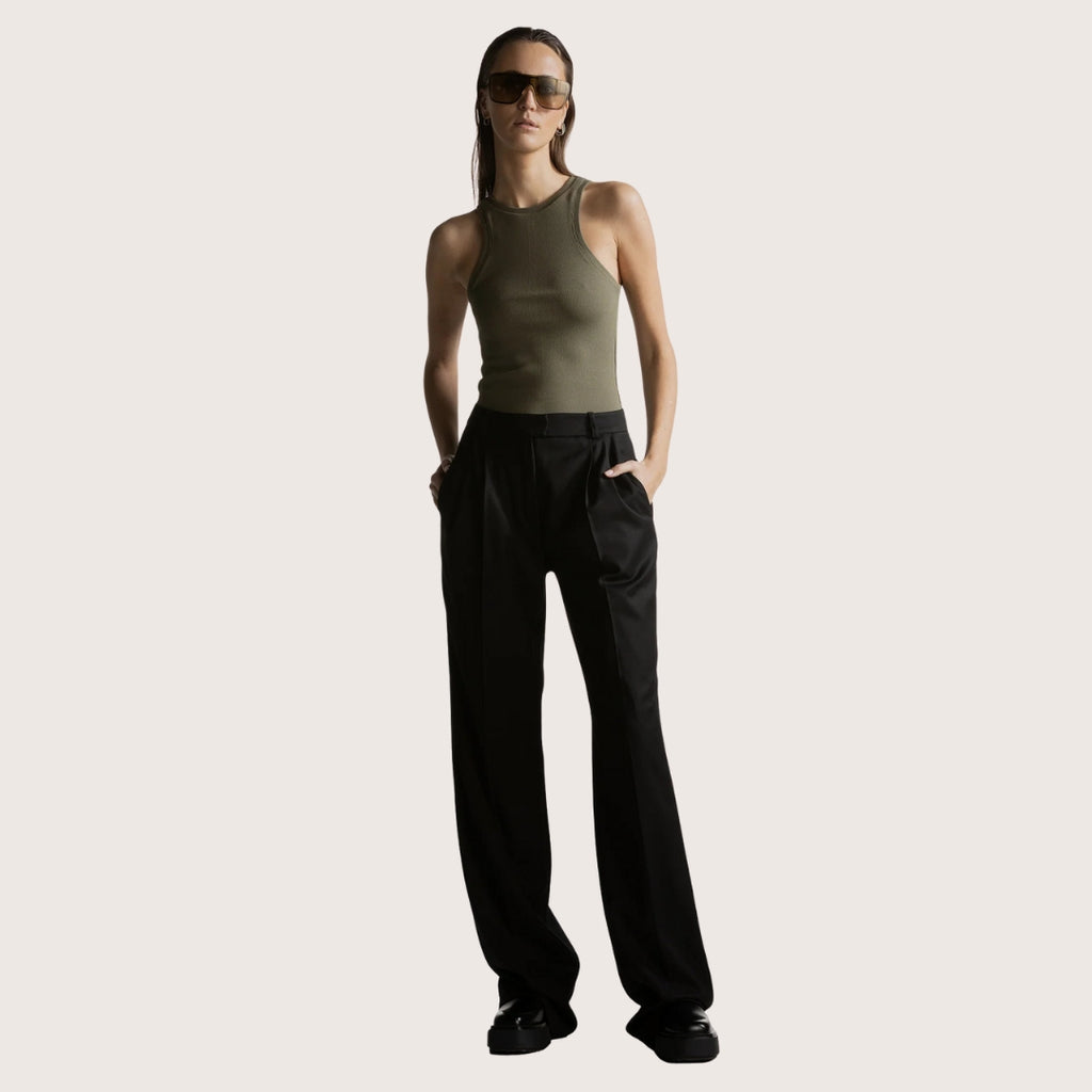 lara tank top - khaki