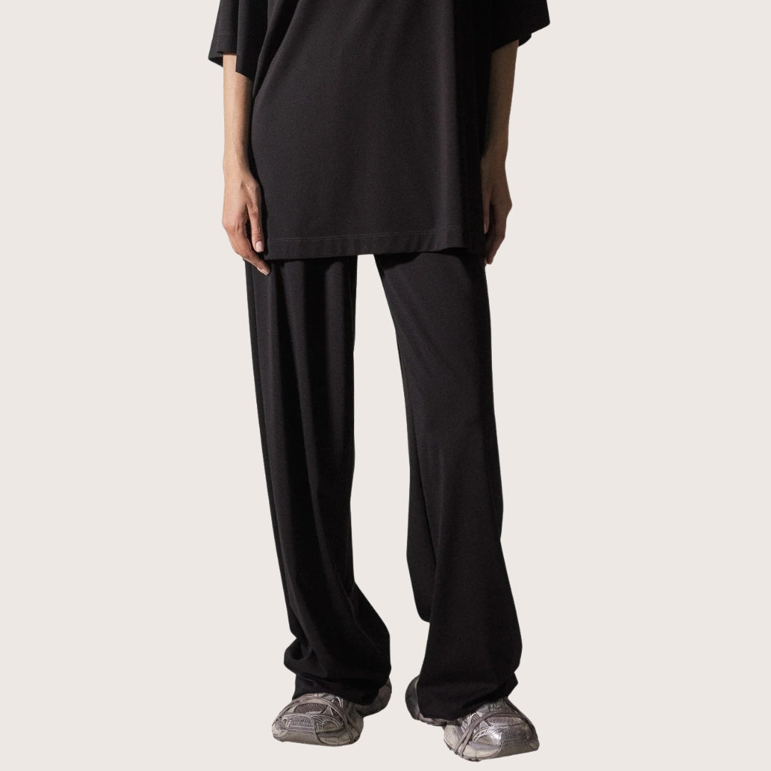 effortless trousers - black