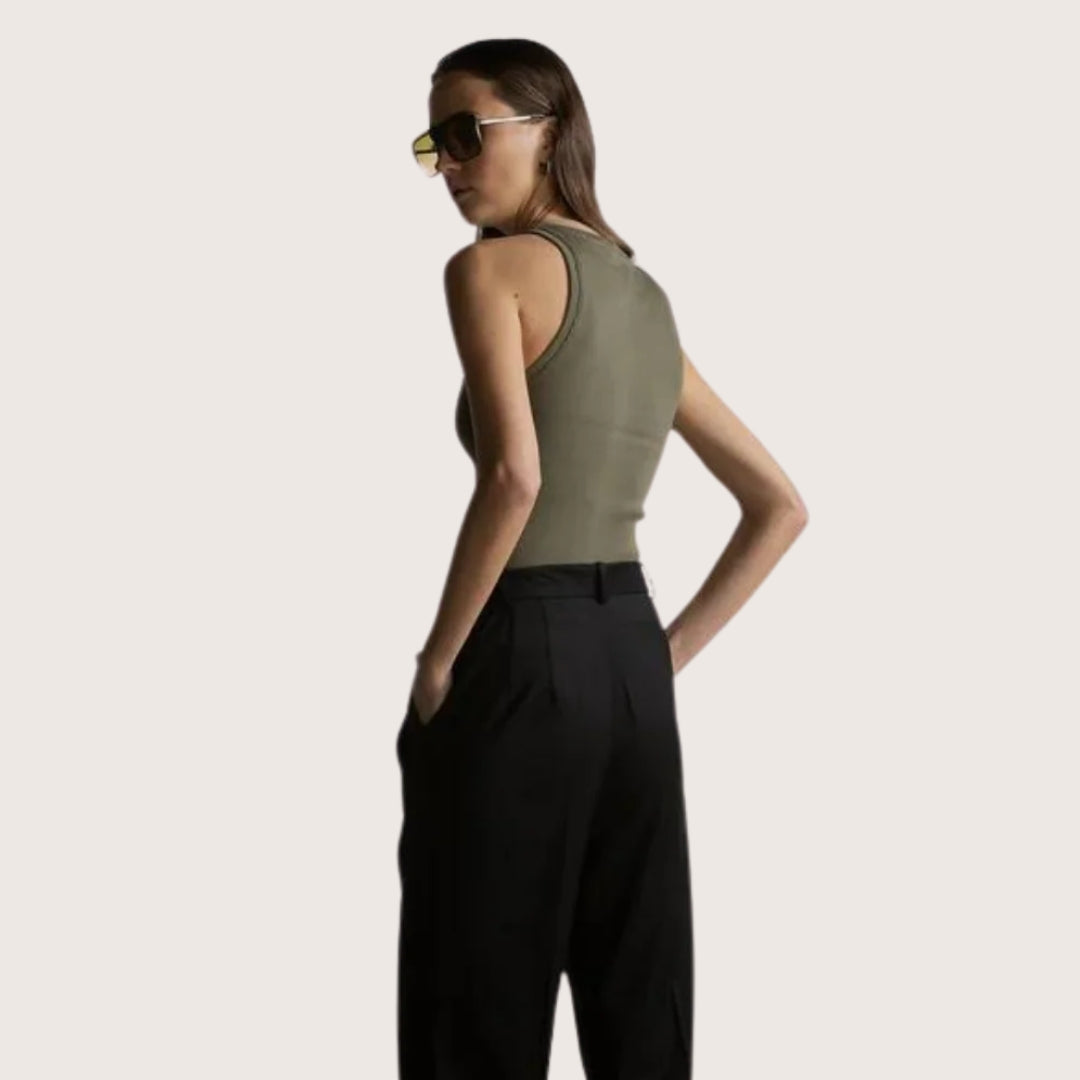 lara tank top - khaki