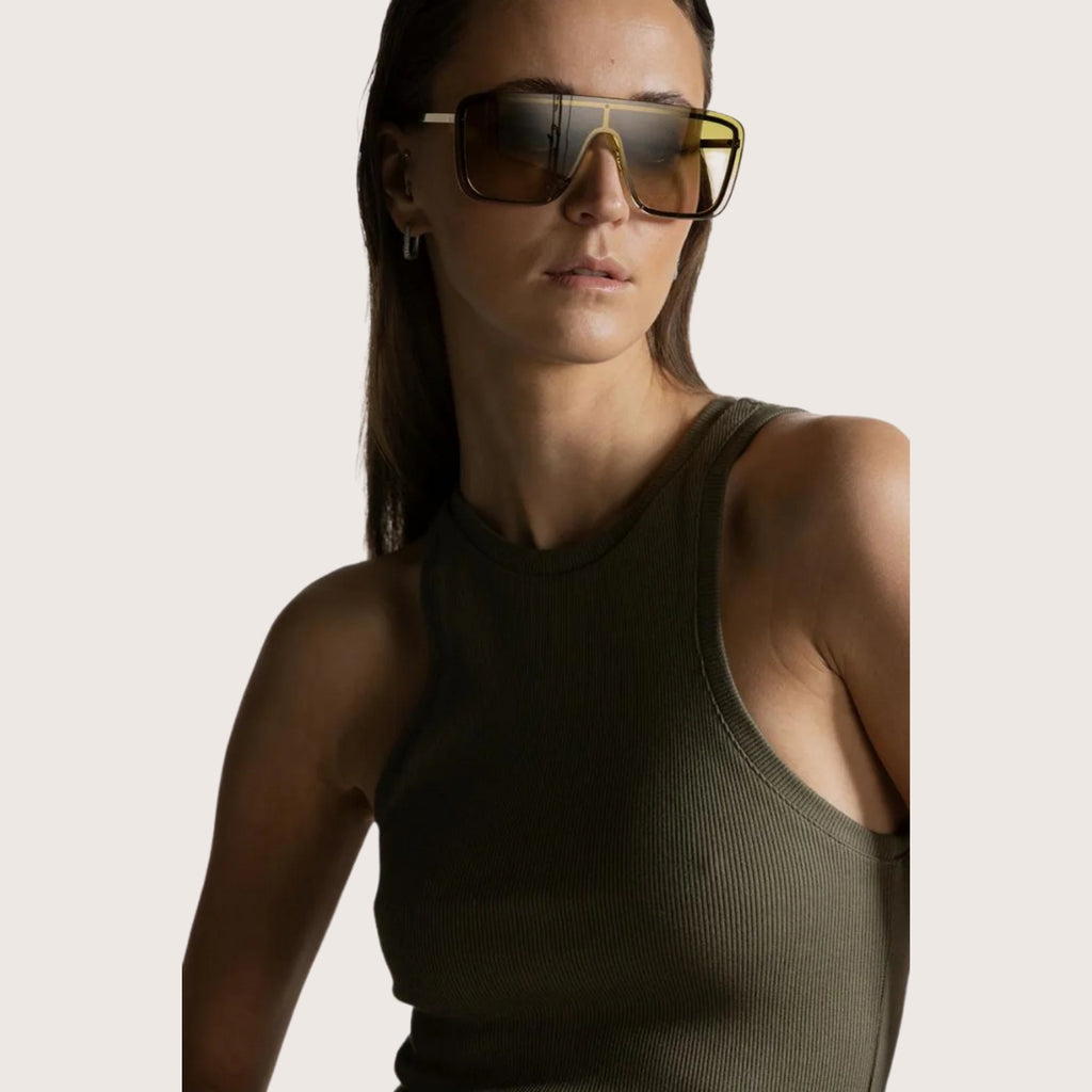 lara tank top - khaki