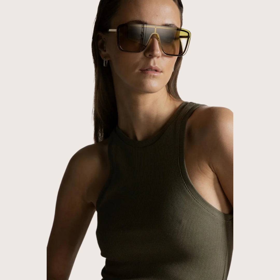 lara tank top - khaki